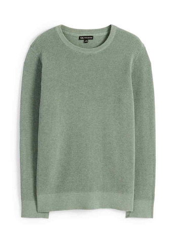 Сіро-зелений демісезонний джемпер джемпер C&A