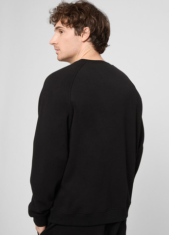 Черный свитшот PRPY однотонный вышивка (366292636)