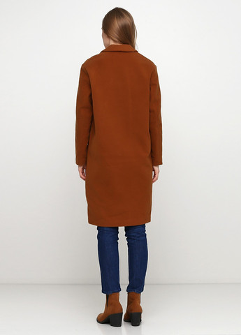 Теракотове демісезонне Пальто однобортне H&M
