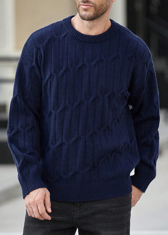 Темно-синий демисезонный джемпер джемпер SHEIN