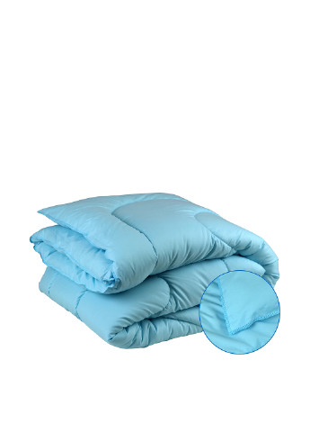 Одеяло силиконовое 200х220 Руно однотонное голубое