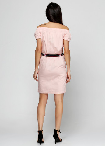 Світло-рожева кежуал сукня Ravol однотонна