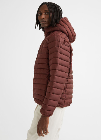 Бордовая демисезонная куртка H&M