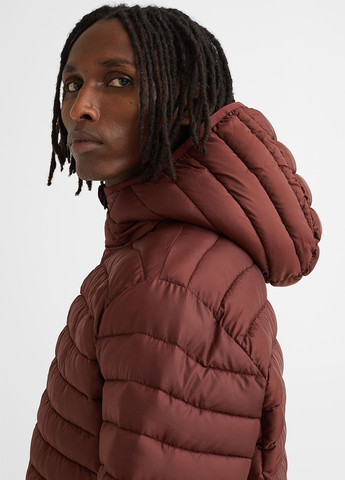 Бордовая демисезонная куртка H&M