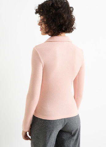 Светло-розовый демисезонный свитер C&A