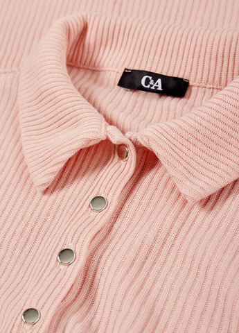 Светло-розовый демисезонный свитер C&A