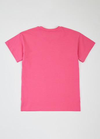 Рожева літня футболка Garnamama
