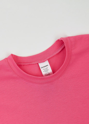 Рожева літня футболка Garnamama