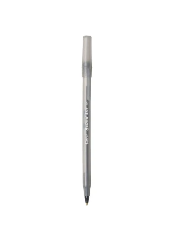 Набір кулькових ручок 60 шт Round Stic Xtra Life Чорна масляна (GSM609-Blk) (B0012YVGOW) Bic (255254627)