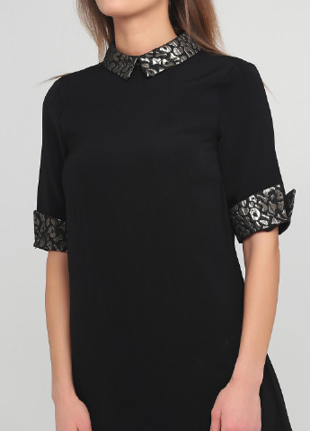 Чорна ділова сукня однотонна Paper Dolls однотонна