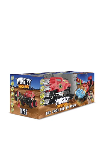 Автомобіль crash car на р/в - Змій (червоний, акум. 4.8v) Monster Smash-Ups (126584488)