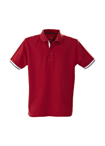 Красная футболка-поло для мужчин James Harvest однотонная