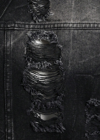 Чорна демісезонна куртка SHEIN