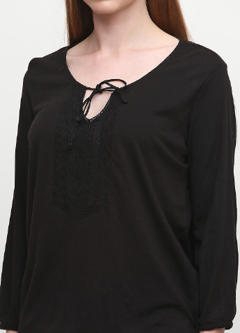Чорна демісезонна блуза Ellos