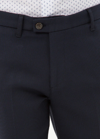 Темно-синие классические демисезонные классические брюки KOTON
