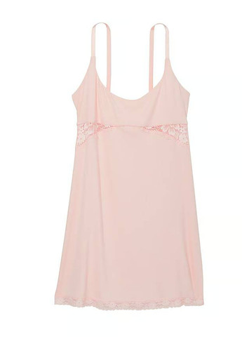 Світло-рожева повсякденний, домашній сукня сукня-комбінація Victoria's Secret однотонна