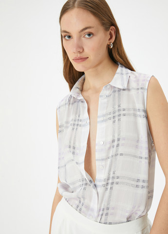 Світло-сіра блуза KOTON