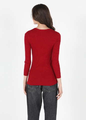 Вишневый демисезонный пуловер пуловер Colin's