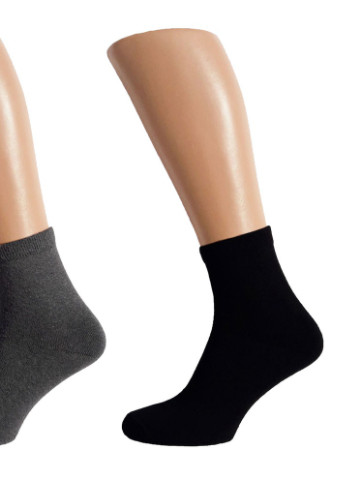Набір чоловічих шкарпеток 10пар, класичні чорні + сірі 39-42 Rix (229058802)