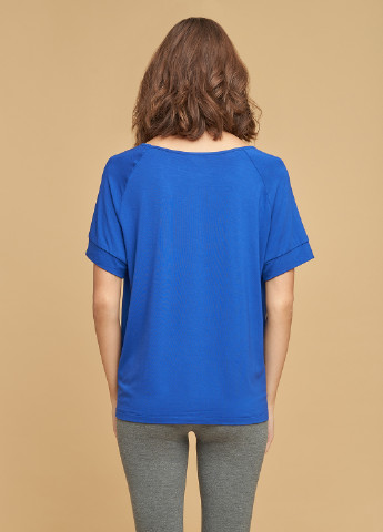 Синяя всесезон футболка с коротким рукавом Mashsh