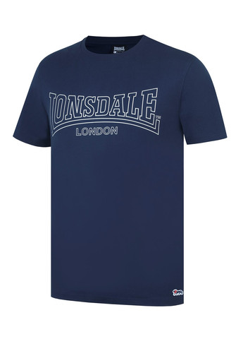 Темно-синя футболка Lonsdale