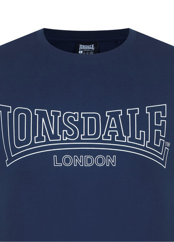 Темно-синя футболка Lonsdale