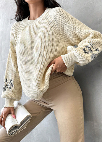 Светло-бежевый демисезонный джемпер джемпер SHEIN