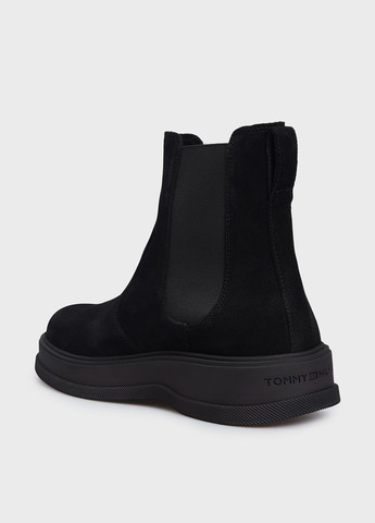 Черные осенние ботинки челси Tommy Hilfiger