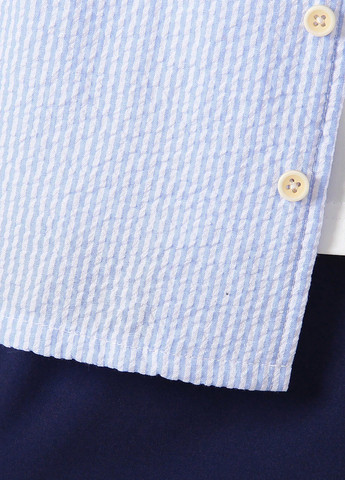 Цветная кэжуал рубашка в полоску SHEIN