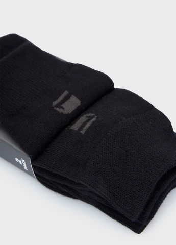 Чорні шкарпетки (2 пари) G-Star Raw однотонні (315065231)
