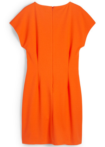 Помаранчева кежуал сукня футляр C&A однотонна