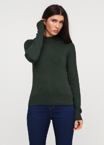 Темно-зелений демісезонний светр Monki