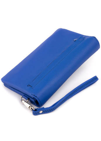 Жіночий шкіряний гаманець-клатч 9х9,5х2,5 см st leather (229460091)