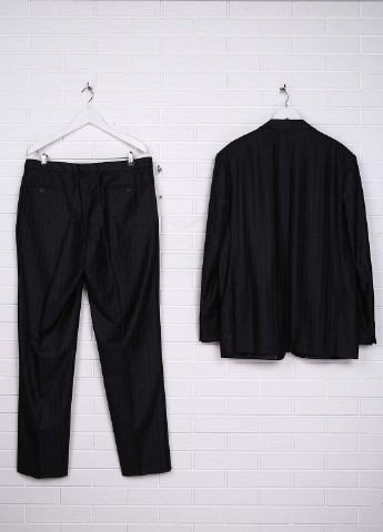Грифельно-сірий демісезонний костюм (піджак, брюки) брючний Daniel Perry