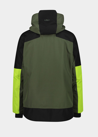 Зеленая зимняя куртка CMP MAN JACKET FIX HOOD