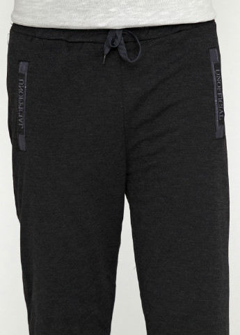 Темно-серые спортивные демисезонные со средней талией брюки Godsend