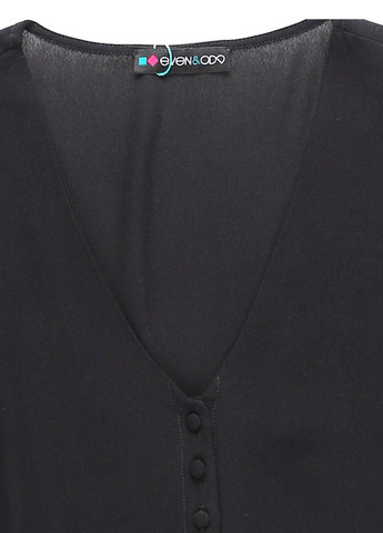 Чёрная блуза Even & Odd