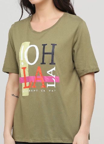 Хакі (оливкова) літня футболка C&A