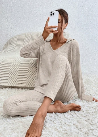 Костюм (лонгслив, леггинсы) SHEIN (332810862)