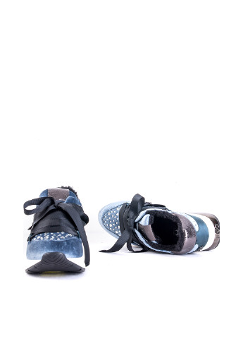 Голубые зимние кроссовки Liu Jo