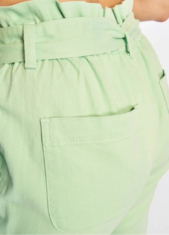 Зеленые демисезонные брюки NA-KD