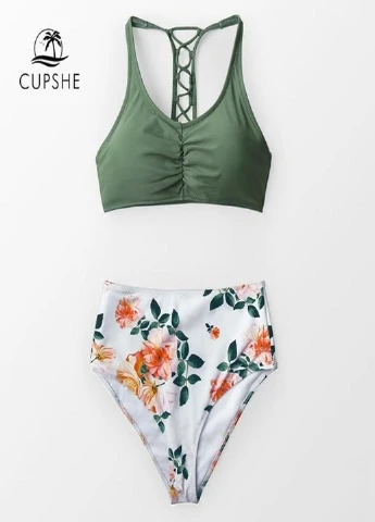 Білий літній купальник CUPSHE