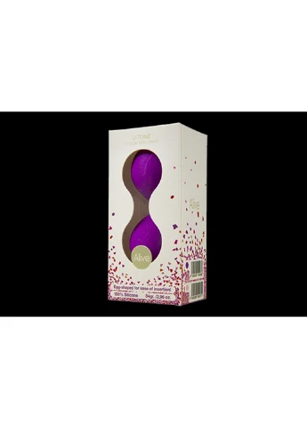Вагінальні кульки U-Tone Balls Purple Alive (251903341)