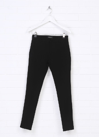 Черные кэжуал демисезонные зауженные брюки Tailored Originals