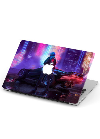 Чохол пластиковий для Apple MacBook Pro 13 A1706 / A1708 / A1989 / A2159 / A1988 Cyberpunk 2077 (9648-2498) MobiPrint (218867665)