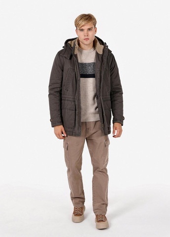 Темно-сіра зимня куртка Colin's