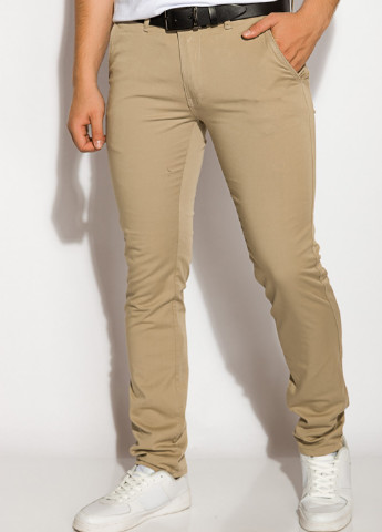 Песочные кэжуал демисезонные чиносы брюки Time of Style