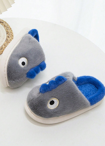 Серые домашние тапочки SHEIN