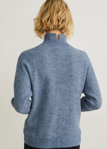 Синій зимовий светр C&A