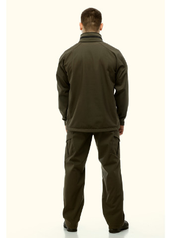 Оливковый (хаки) демисезонный костюм (куртка, брюки) брючный Fishing Style